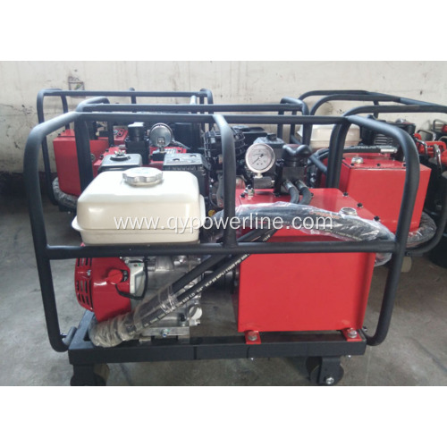 Hydraulic hose crimping machine